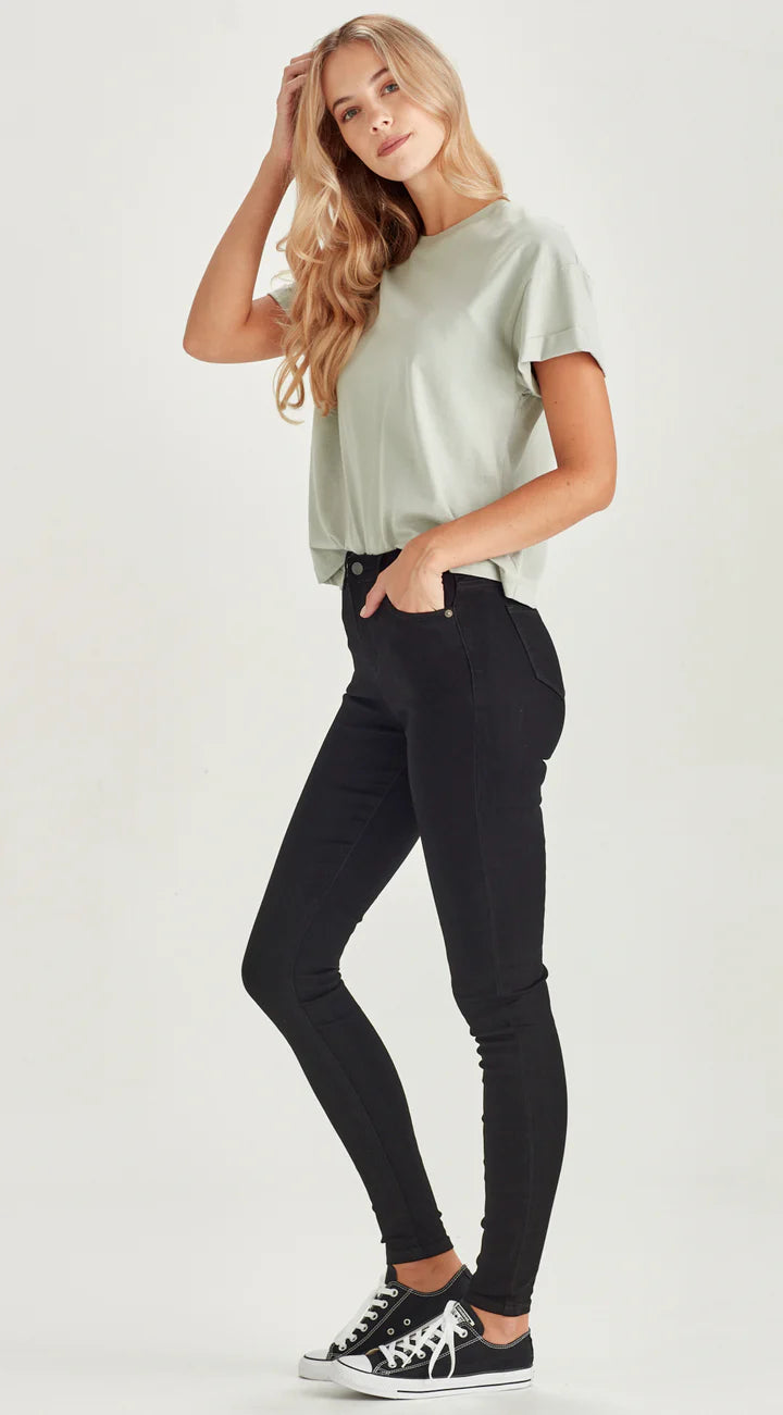 JunkFood Jeans - Rocker Tall | Black