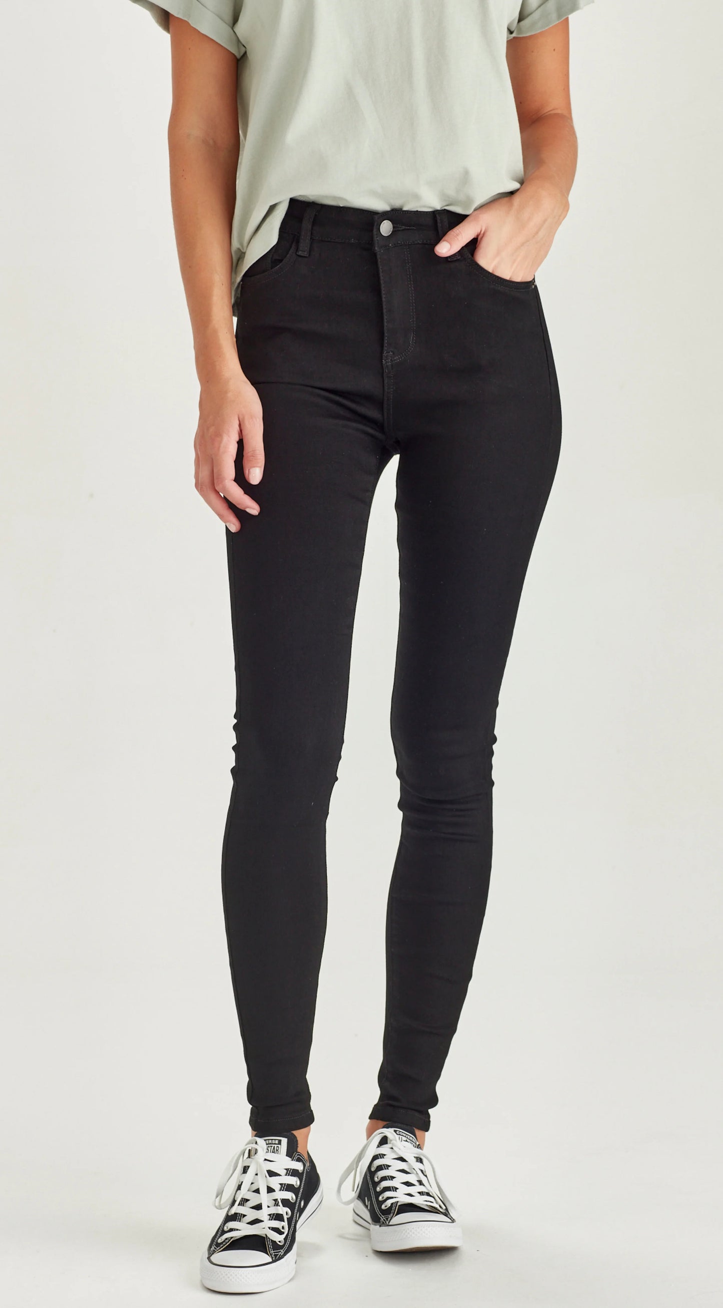 JunkFood Jeans - Rocker Tall | Black