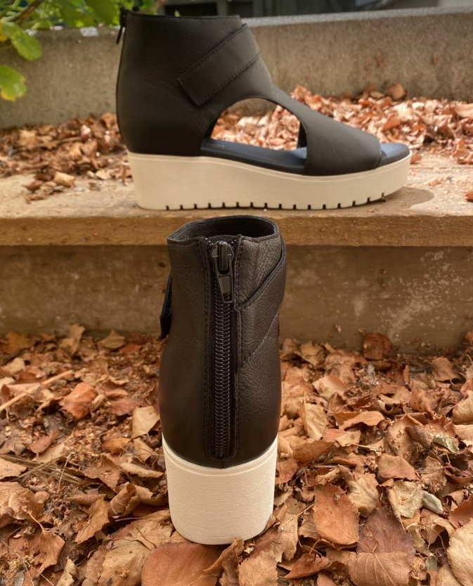 Django & Juliette - OJU | Black Whitesole Leather