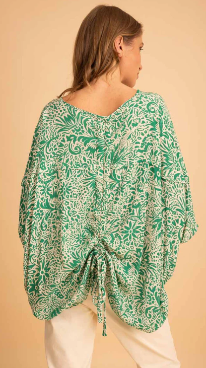 Augustine - Amaya | Selma Top Green