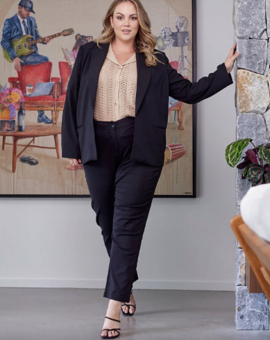 Bee Maddison| Elenore Pant - Black