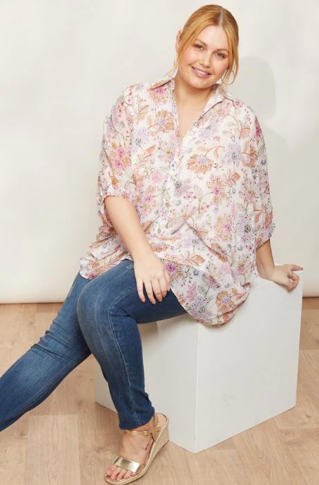 eb&ive | Sereno Relaxed Shirt - Paisley