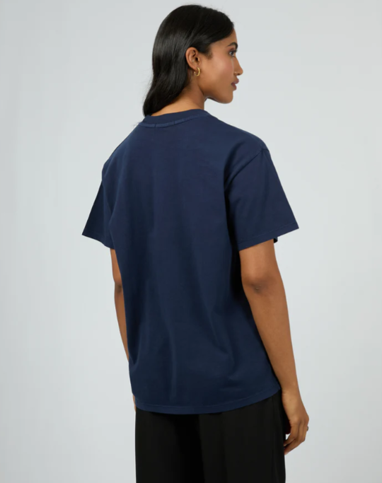 allabouteve | Manhattan Oversized Tee Navy