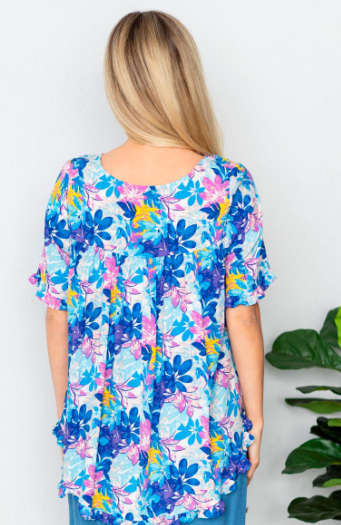 Willow Tree | Hi low Top - Blue