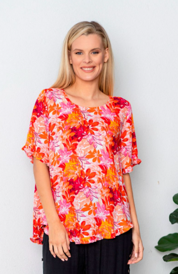 Willow Tree | Hi low Top - Orange