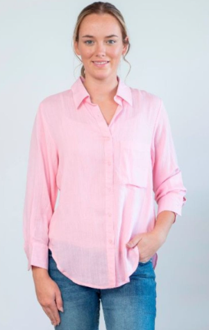 Willow Tree Pink Blouse