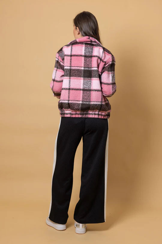 Charlo | Sullivan Track Pant Embossed Black