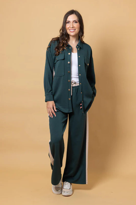 Charlo | Sullivan Track Pant Emerald