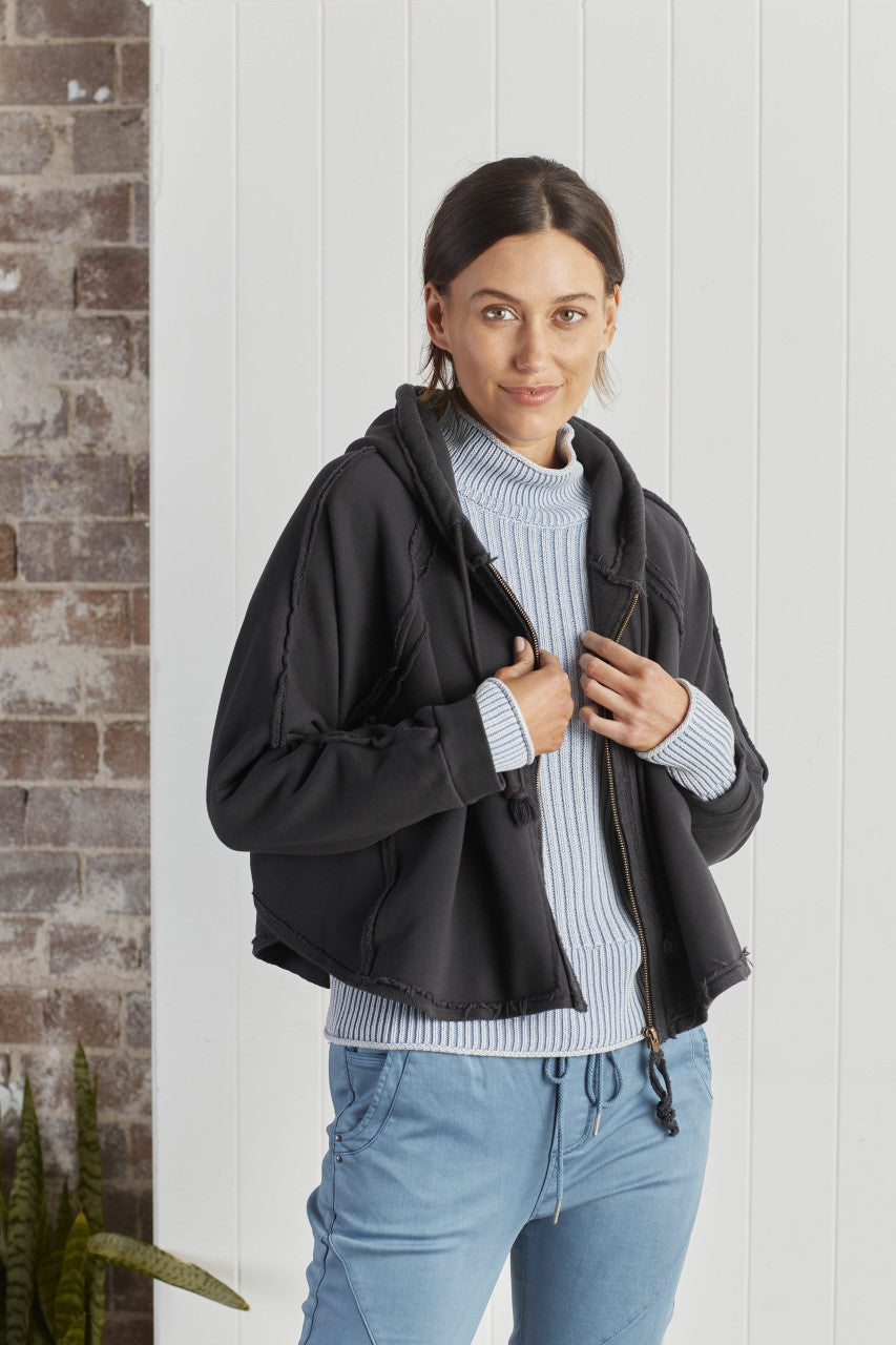 Pippa Hoodie - Charcoal