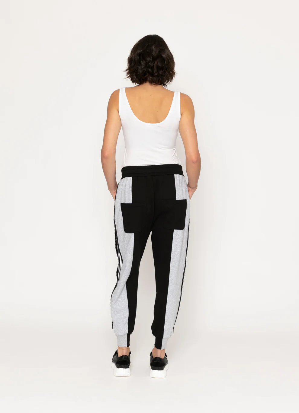 Blacklist | Hoy Pant - Black/White