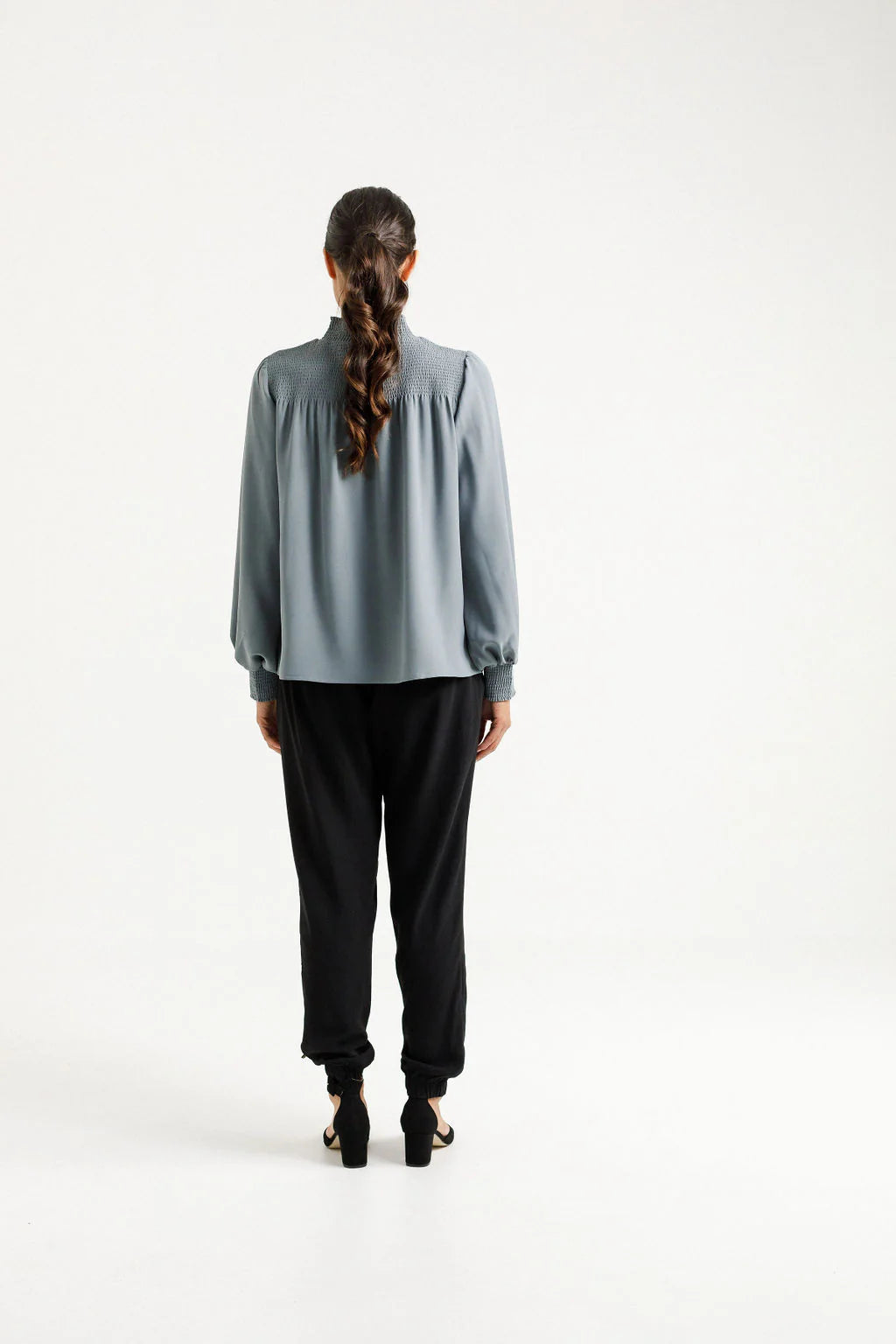 Homelee | Charlotte Top - Pewter