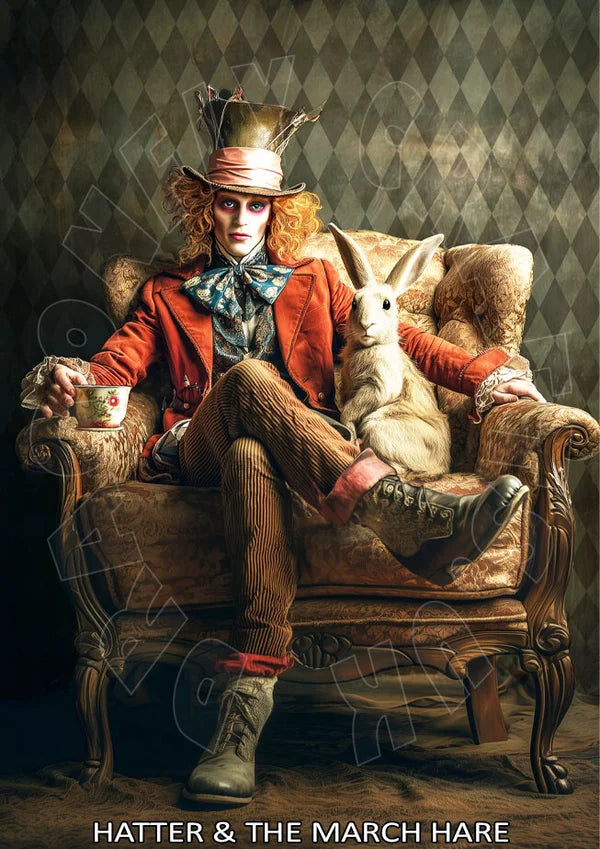 Hatter & the March Hare - Rice Paper