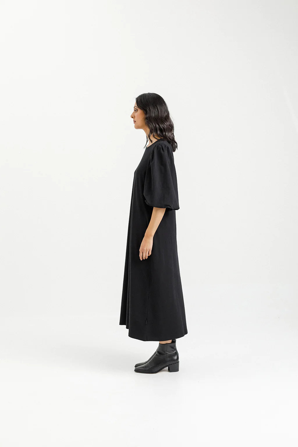Homelee - Ivy Midi Dress | Black