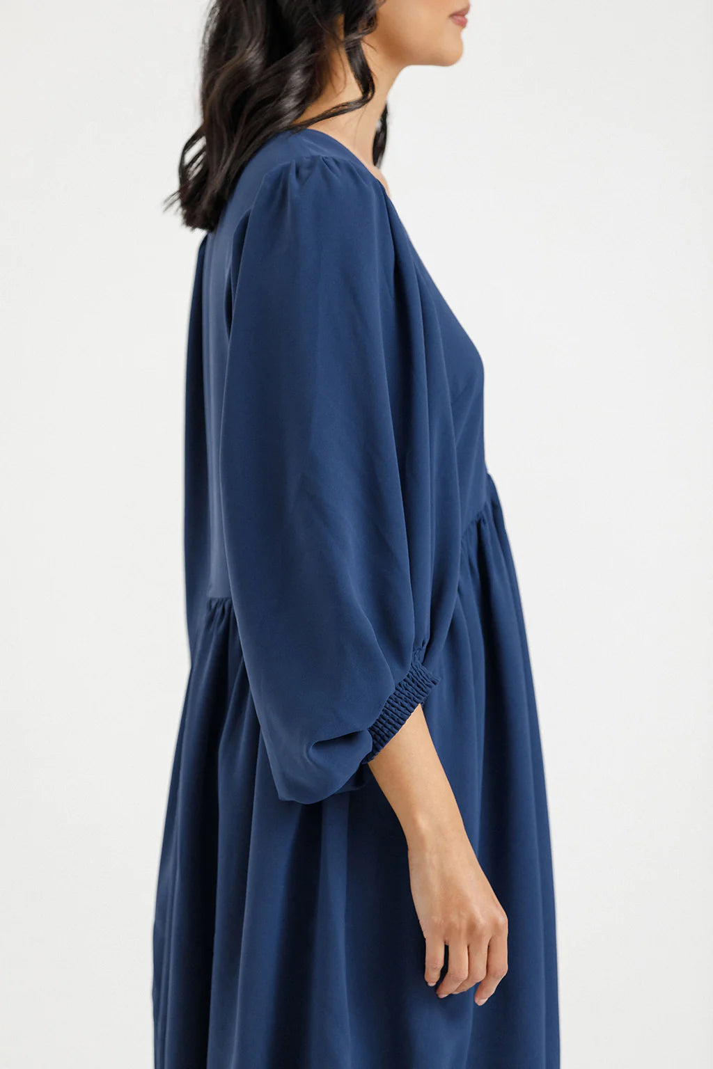 Homelee | Molly Dress - Indigo Blue