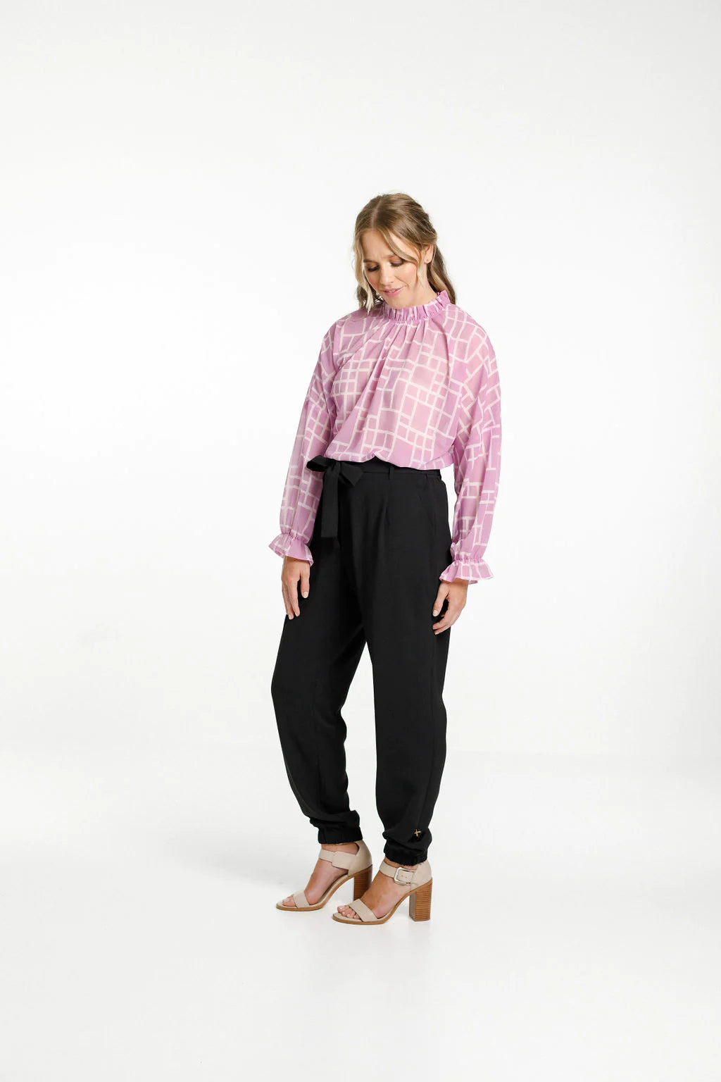 Home Lee - Flynn Top | Pink Bloom