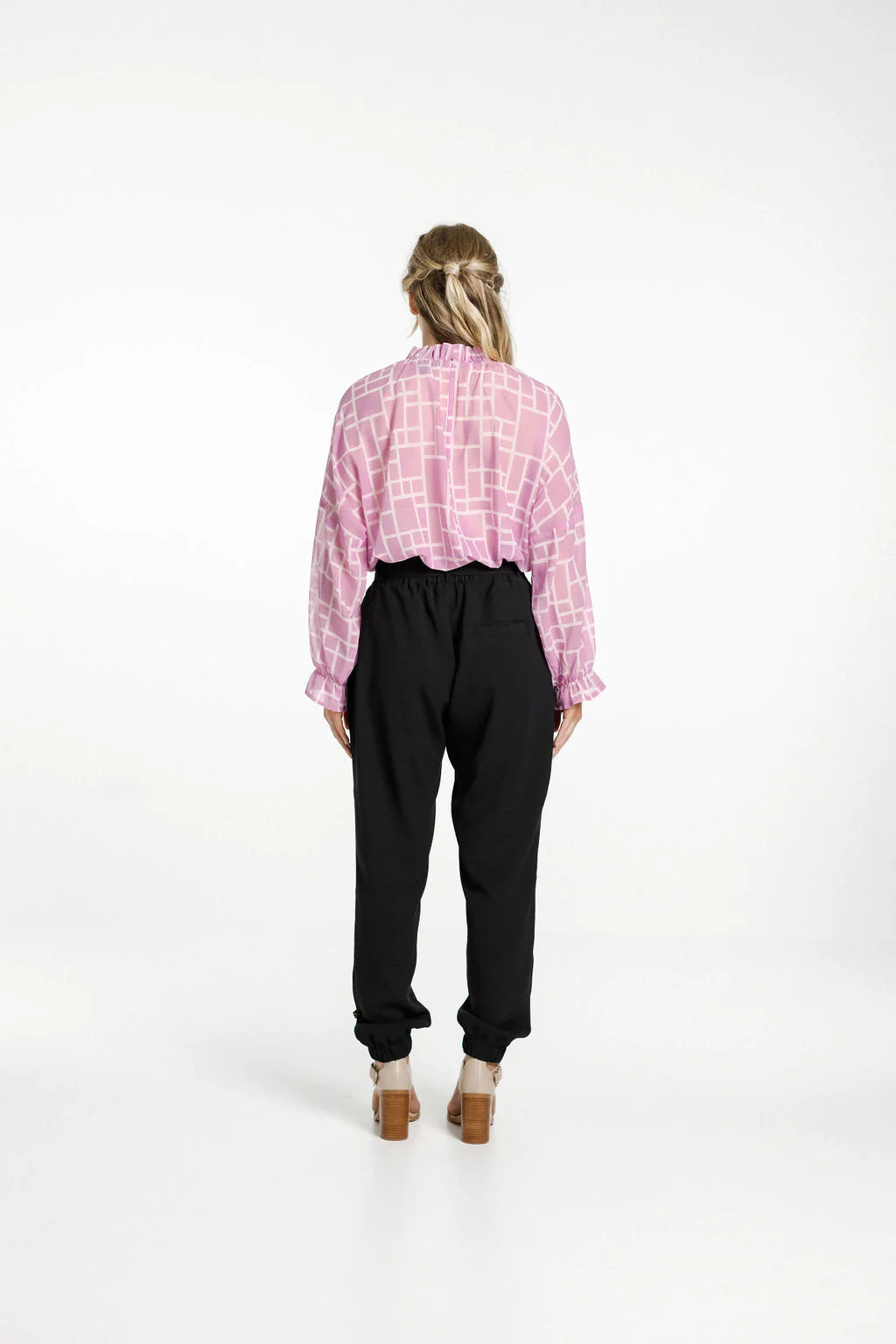 Home Lee - Flynn Top | Pink Bloom