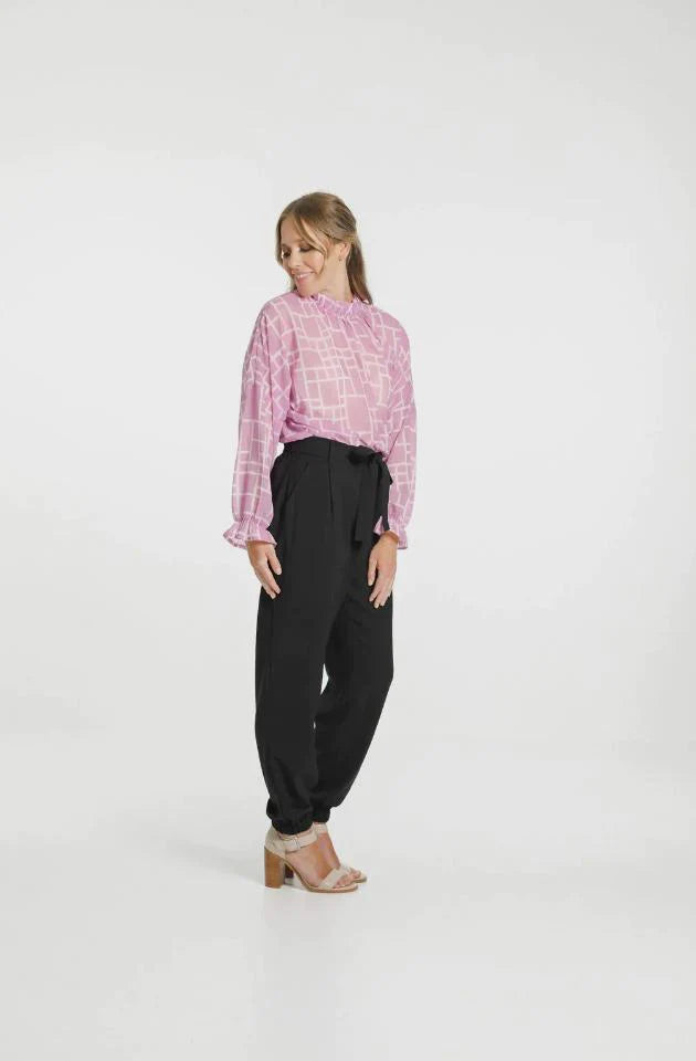Home Lee - Flynn Top | Pink Bloom