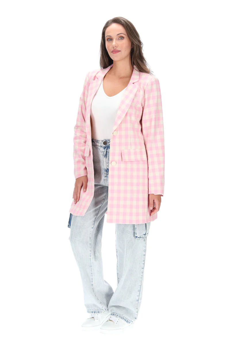 Charlo - Aleisha Check Blazer