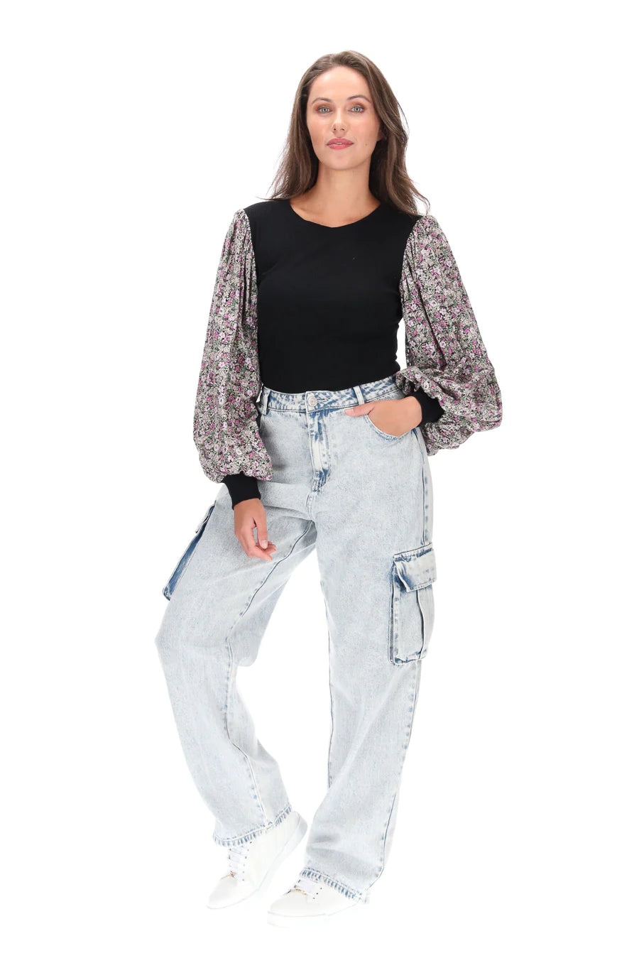 Charlo - Jazz Knit Top - Black