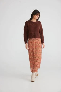 Talisman Ryder Knit - Chocolate