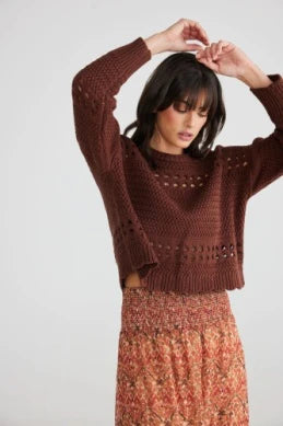 Talisman Ryder Knit - Chocolate