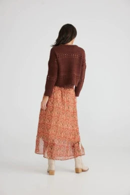 Talisman Ryder Knit - Chocolate