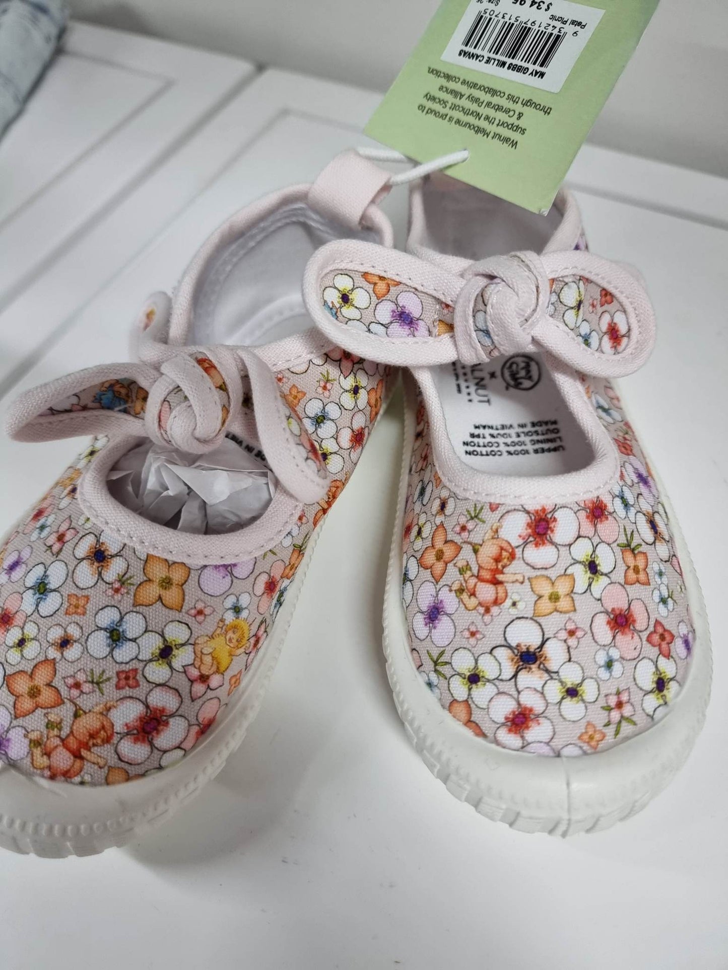 WALNUT - Petal Picnic girls shoes