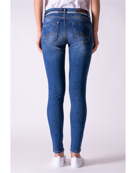 LTB Fara Angelis Wash - Low Rise Super Slim Jeans