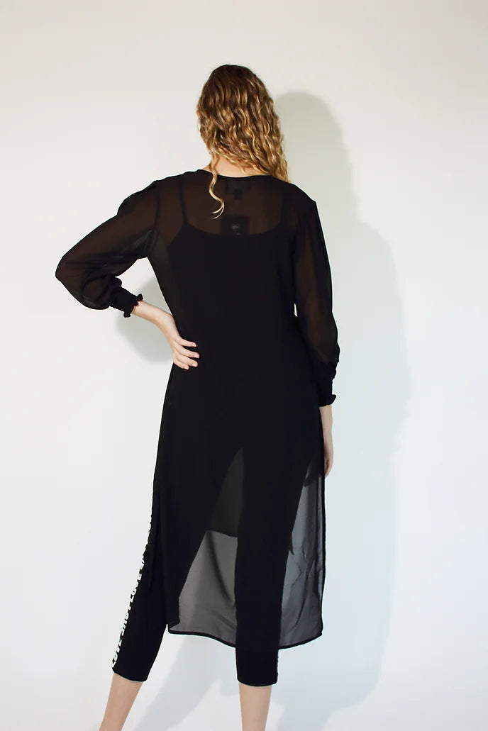 JACLYN M - Zepher Tunic Dress | Black