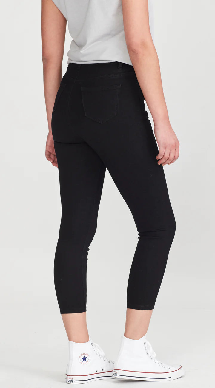 Junkfood | BOWIE Short Stuff Jean Black