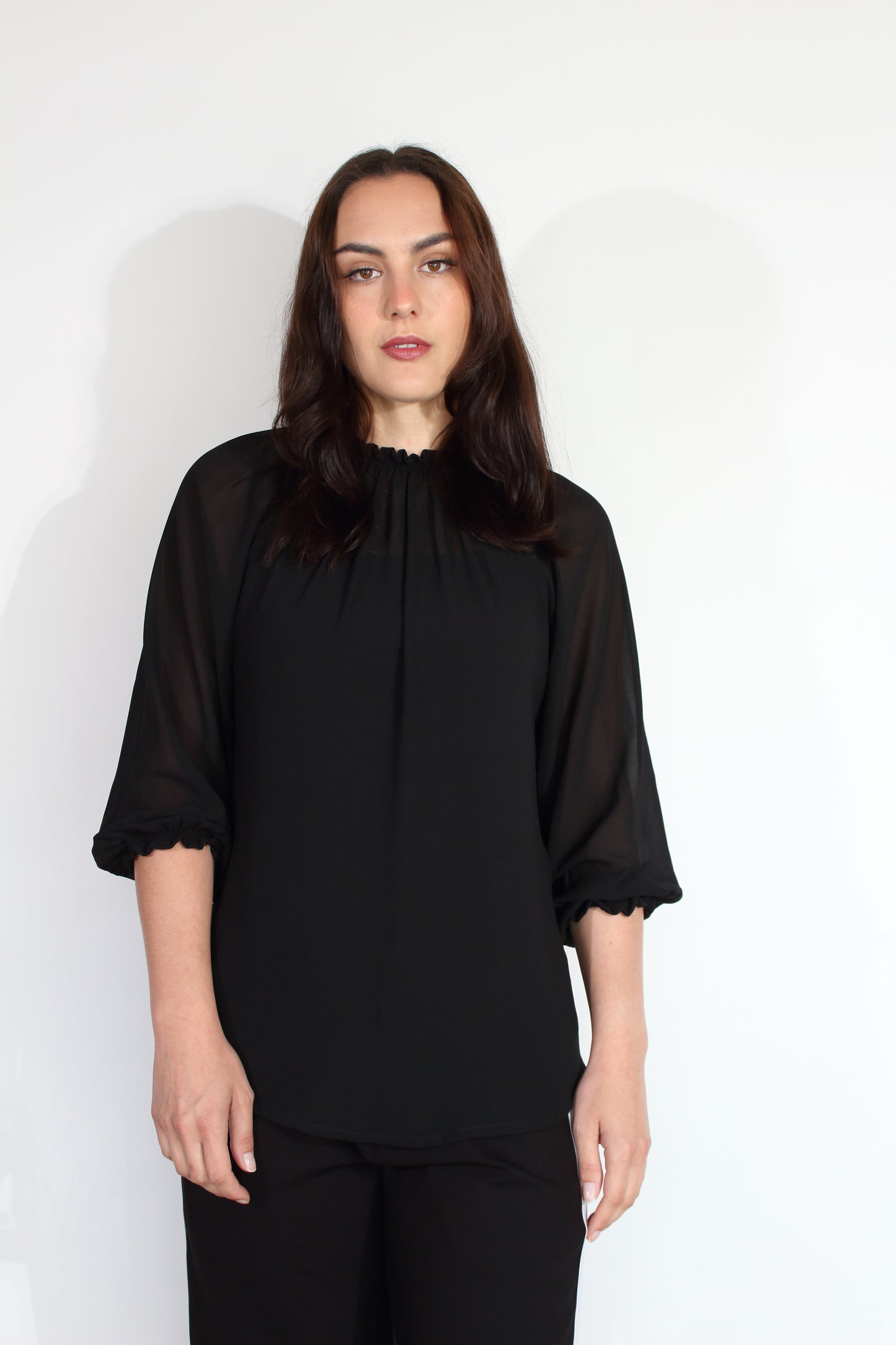 JACLYN M Cooper Blouse - Black
