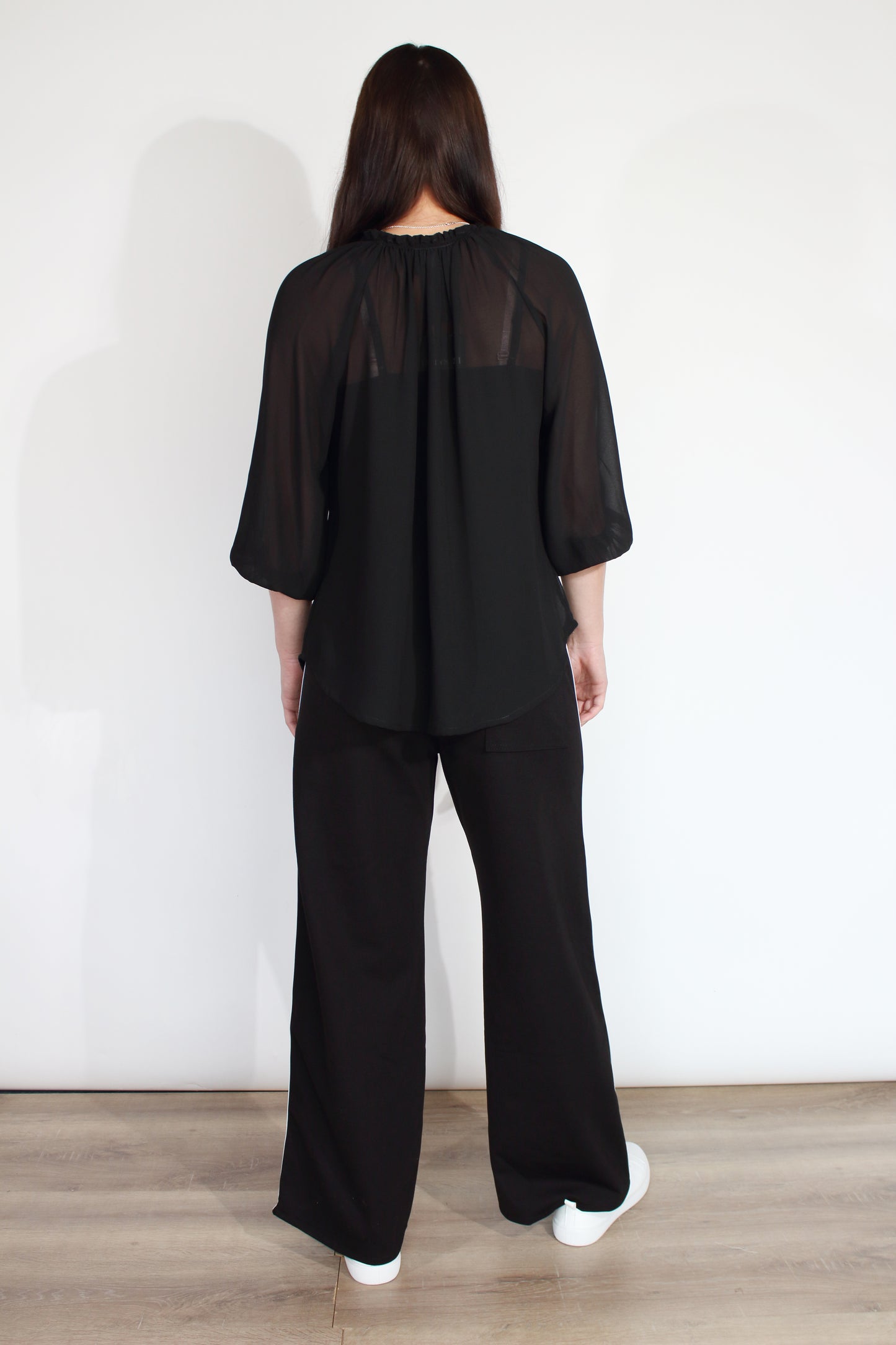 JACLYN M Cooper Blouse - Black