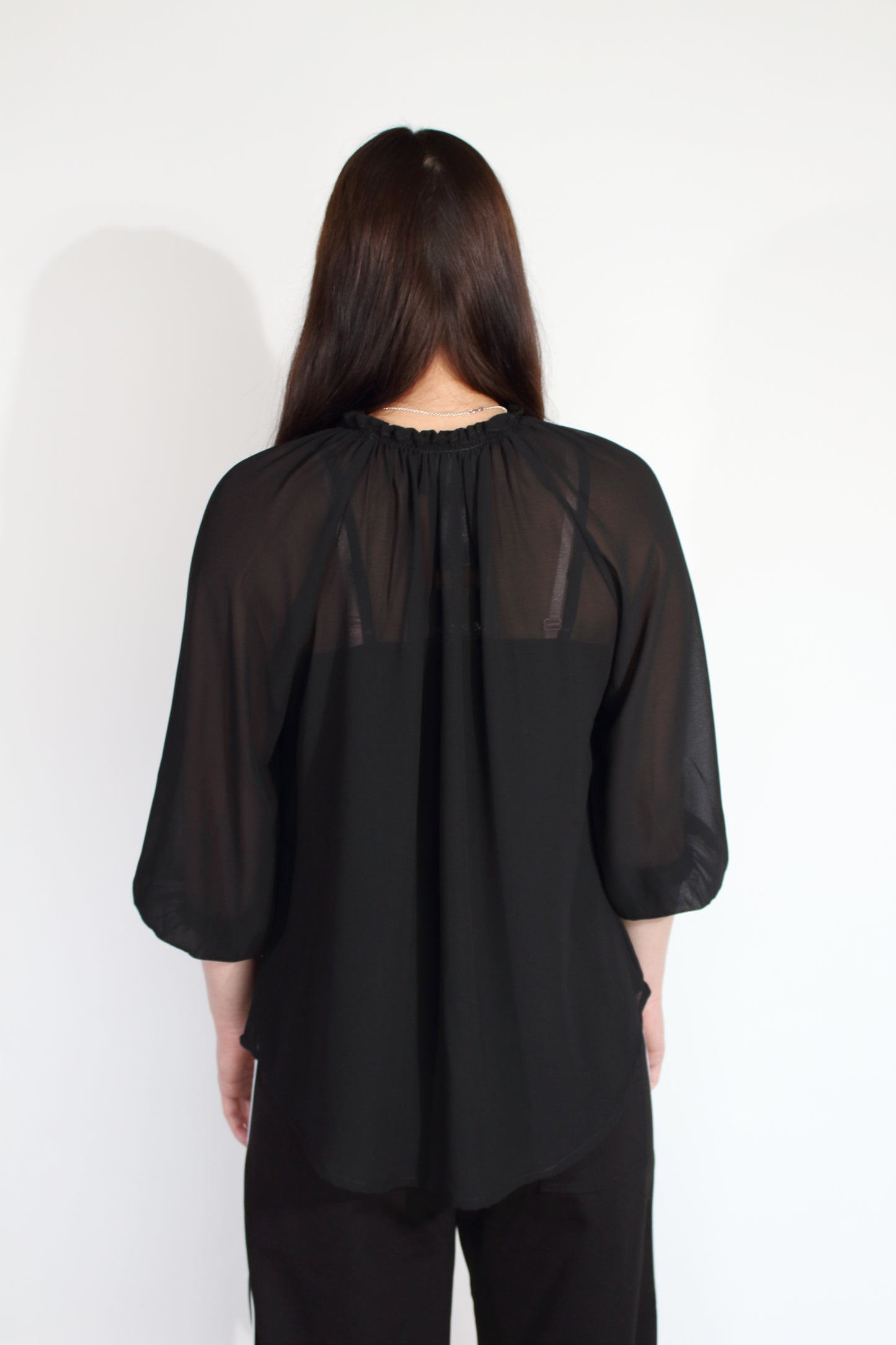 JACLYN M Cooper Blouse - Black