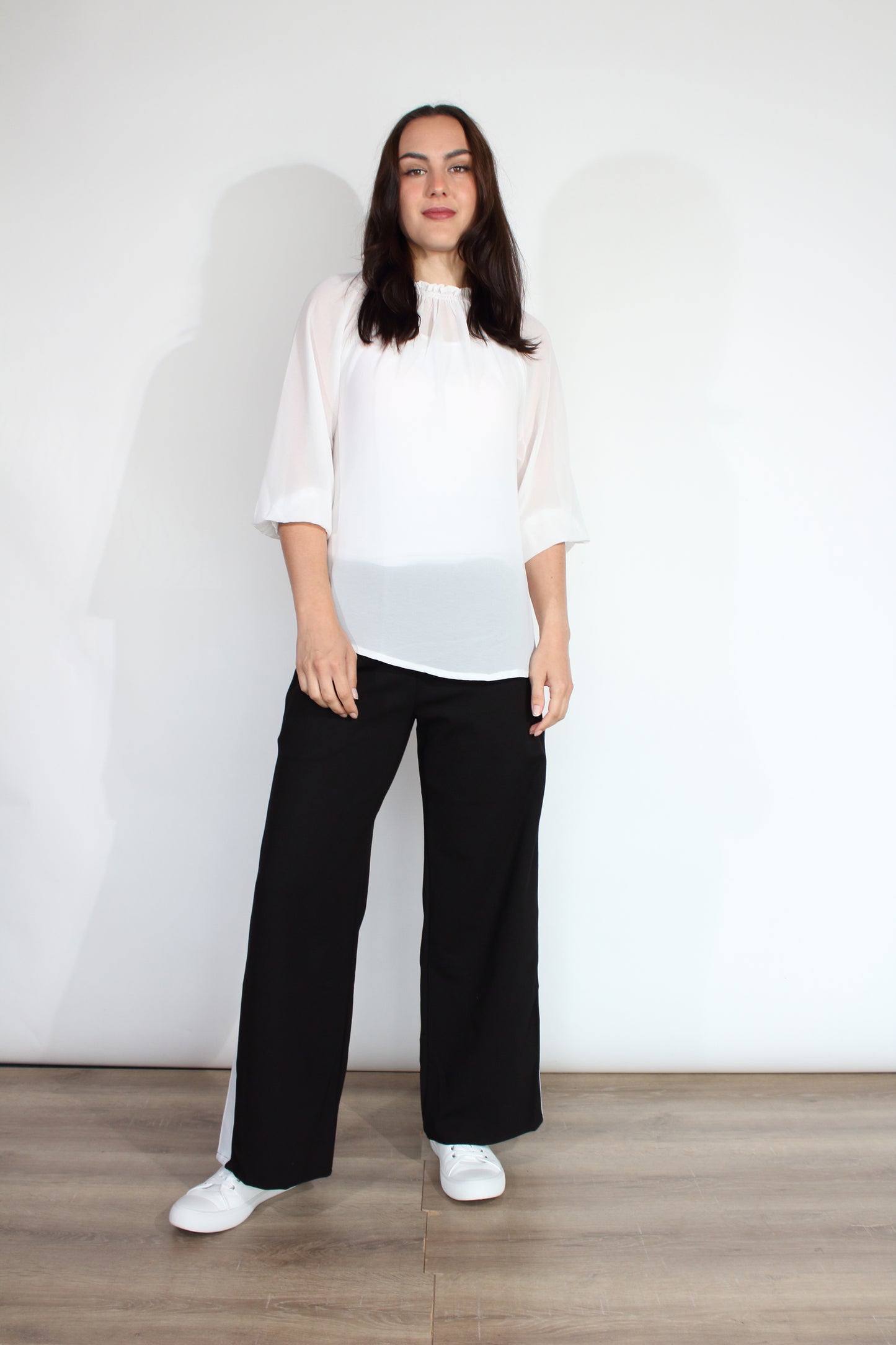JACLYN M Cooper Blouse - Cream