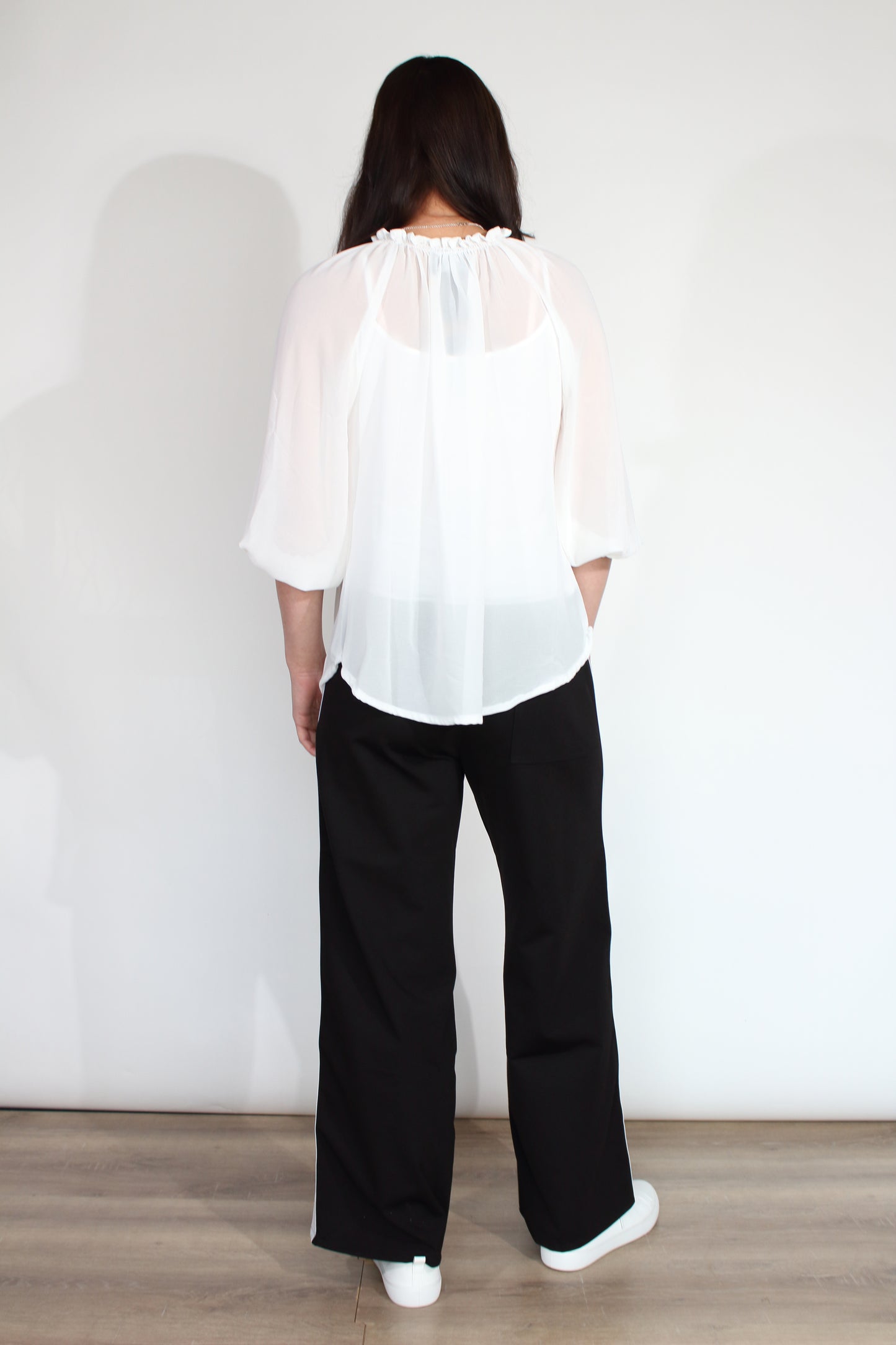 JACLYN M Cooper Blouse - Cream