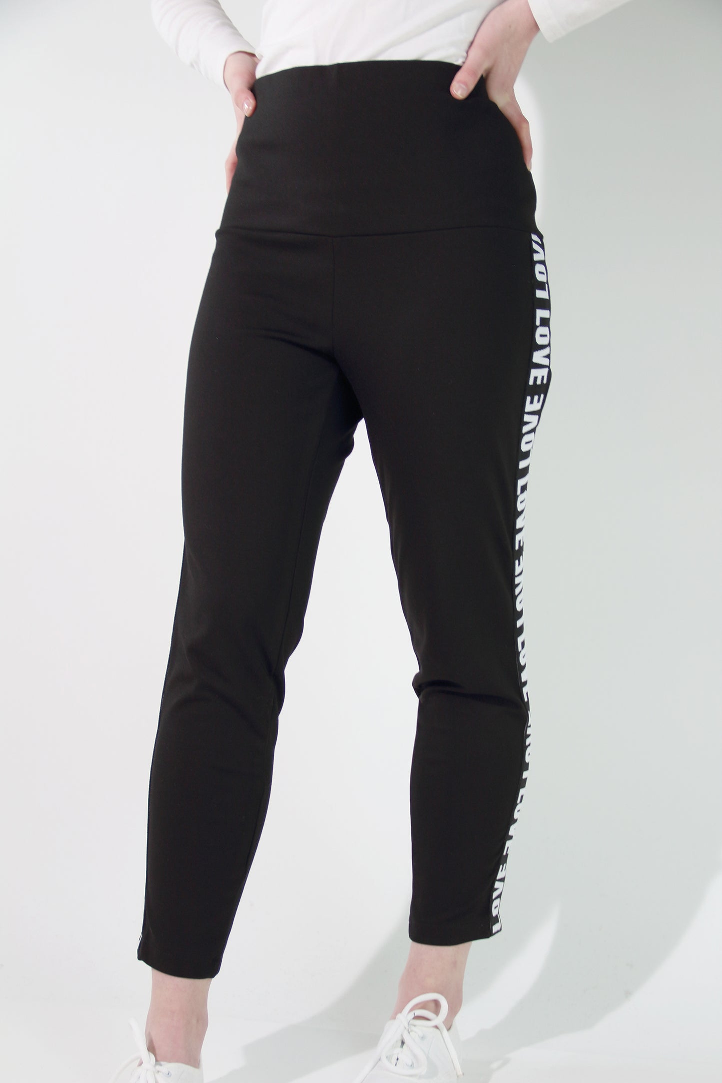 JACLYN M Hayley Love Leggings - Black
