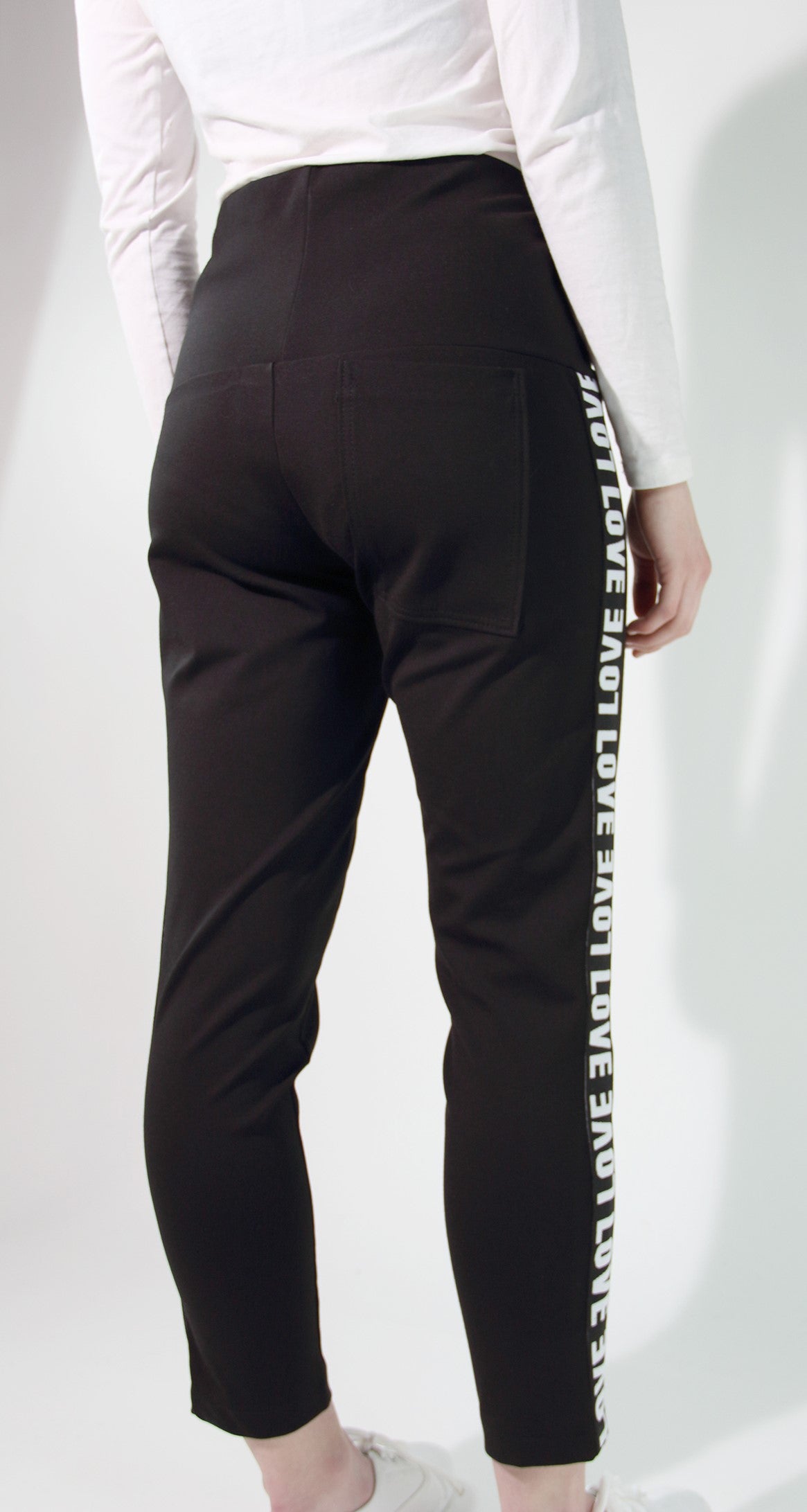 JACLYN M Hayley Love Leggings - Black