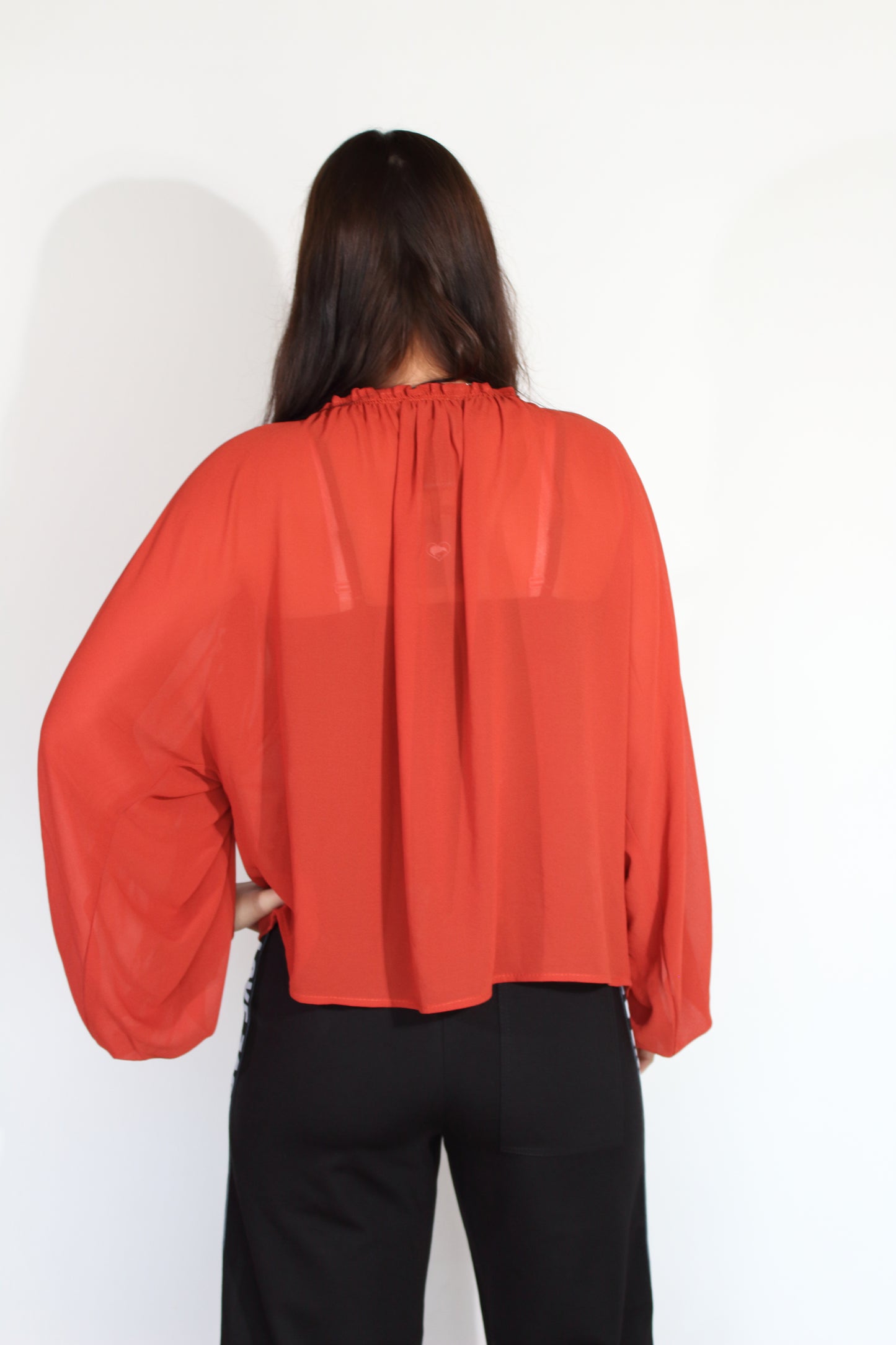 JACLYN M Reanna Blouse - Rust