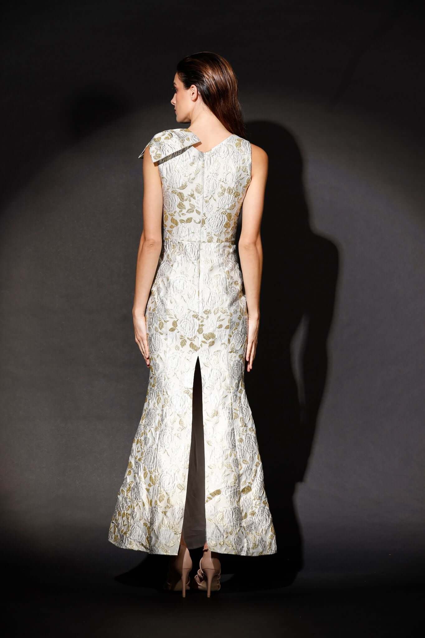 Romance | Rose Maxi - Cream/Gold