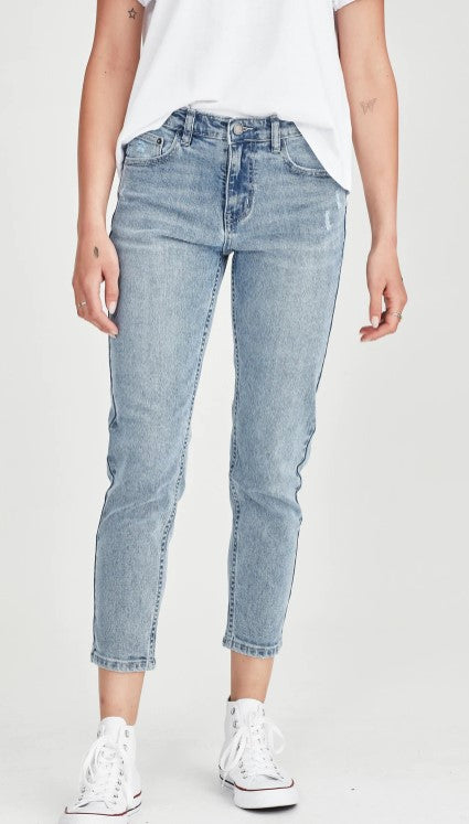Junkfood - Kailey Short Stuff Jean | Blue