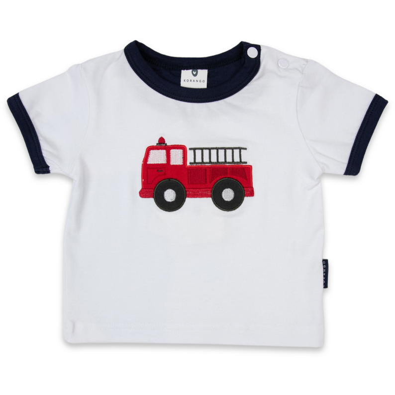 Korango - Fire Truck Applique Top