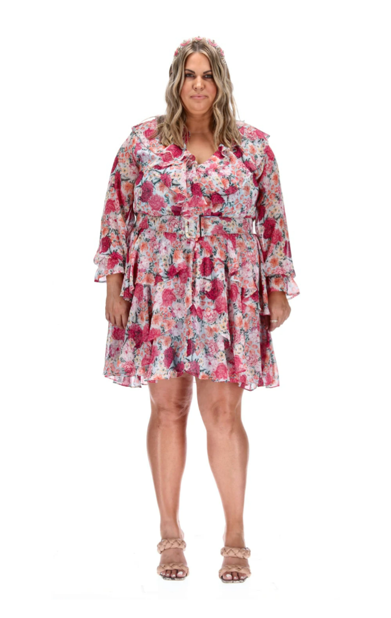 Augustine Estelle Dress - Blue Floral