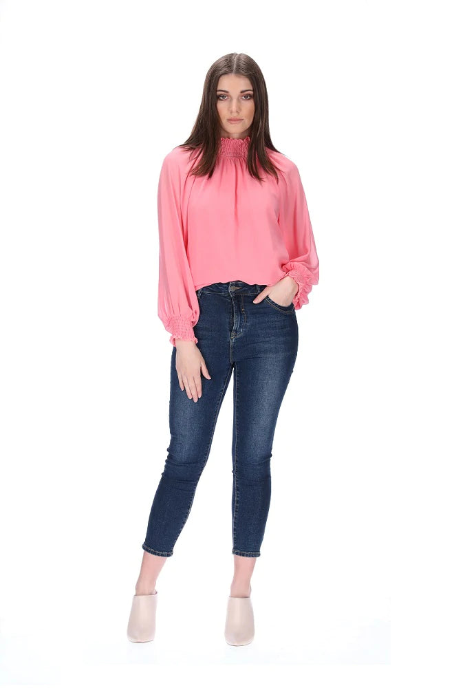Augustine | Pretty Basics - Seth Top Coral