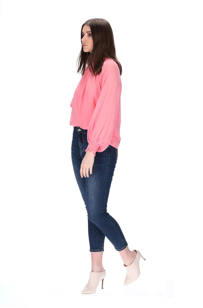 Augustine | Pretty Basics - Seth Top Coral