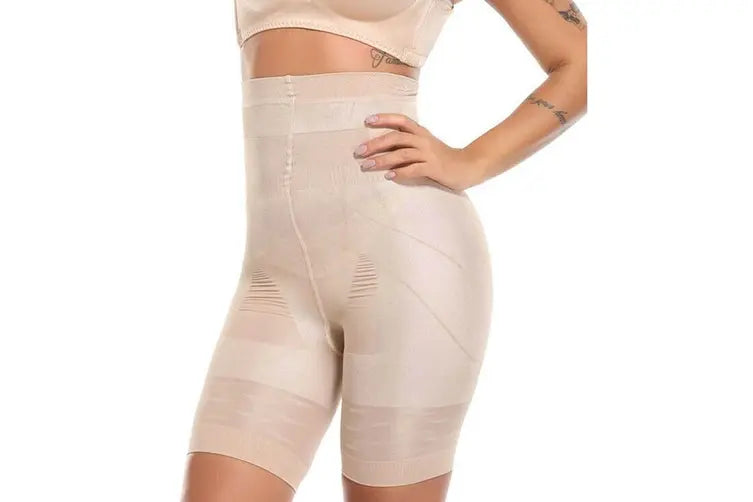 Concept Brands Shapewear High Waisted Thigh Slimmer Brief Nude