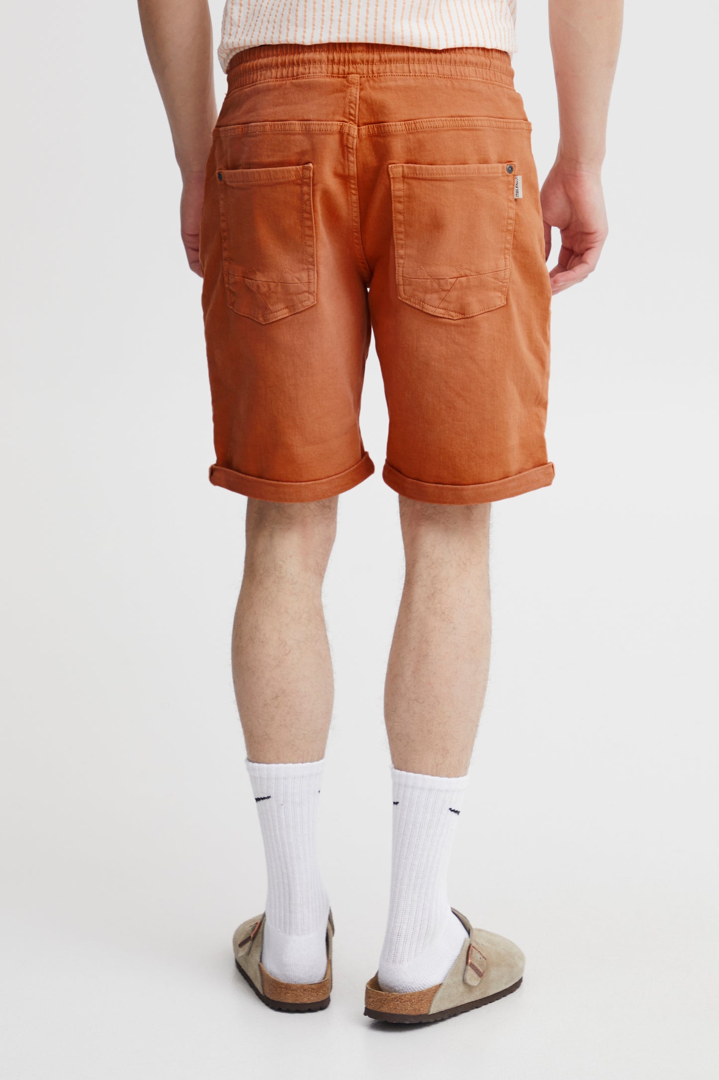 Blend - He Jogg Denim Shorts | Brandied Melon