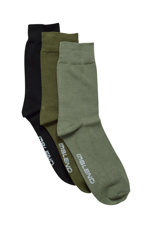 Blend - He Socks 3 Pack | Green mix