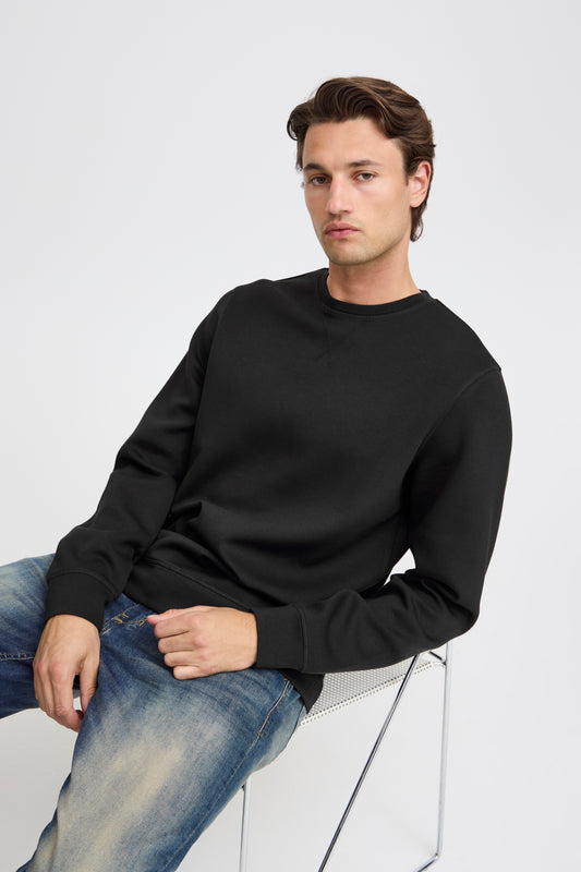 Blend | Essential Crew Sweatshirt - Black
