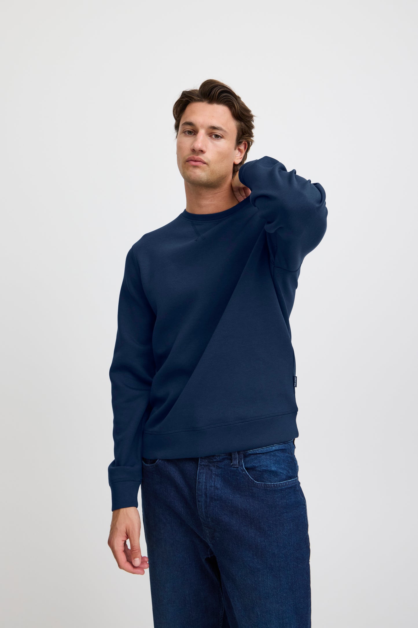 Blend | Essential Crew Sweatshirt - Navy