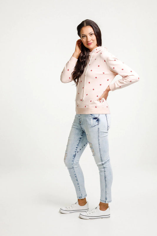 Homelee Classic Hoodie - Tandoori Petals